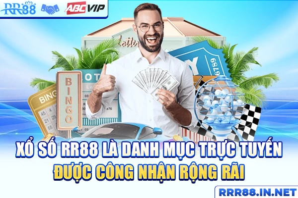 Xổ số RR88 là danh mục trực tuyến được công nhận rộng rãi